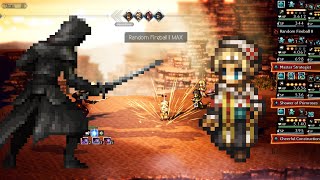 Mysterious Assassin EX3 6T  Octopath CotC no music [upl. by Reitrac473]