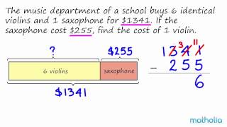 Division Word Problems Part 1 [upl. by Rratsal]