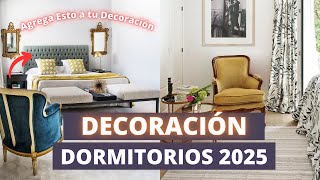 DECORACIÓN DORMITORIOS 2025 RECOMENDACIONES DECORATIVAS [upl. by Sokcin]