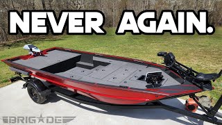 SHOWSTOPPING Aluminum Boat Build in 10 Minutes [upl. by Walston]