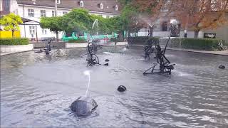 Tinguely Brunnen Basel 06092017 [upl. by Chere]