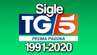 Sigle TG5 Prima Pagina 19912020 [upl. by Airot]