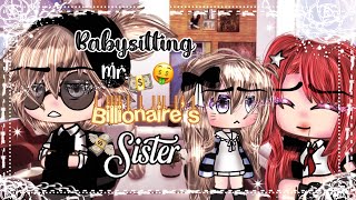 Babysitting Mr Billionaire’s Sister  GLMM  Gacha Life Mini Movie [upl. by Silisav]