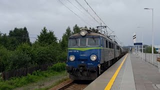 ET41137 z beczkami VTG przelotem przez poNowy Sącz Dąbrówka2xRp1 [upl. by Anigar]