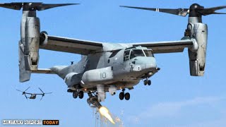 V22 Osprey The Enemys Most Feared Unique Aircraft Equipped with Lethal Armament [upl. by Thanasi899]