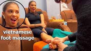 ASMR INTENSE Vietnamese Foot Reflexology Massage [upl. by Olivia561]