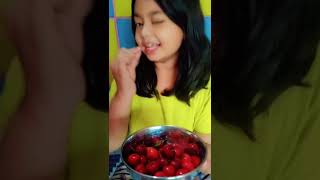 subscribe wow cherry 🍒🍒🍒 fruits [upl. by Atnahsa]