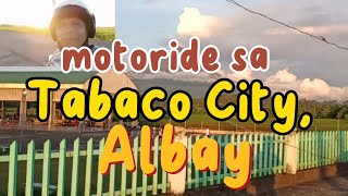 Motoride sa Tabaco City Albay [upl. by Notsob]