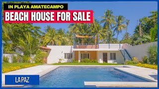 BRAND NEW BEACH HOUSE FOR SALE IN PALYA AMATECAMPO  LA PAZ [upl. by Sverre]