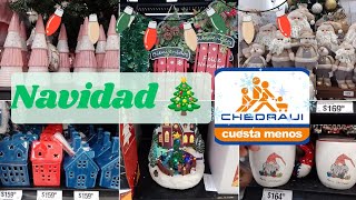 Decoraciones navideñas en ✨Chedraui✨ ornamentos cocina y arbolitos navideños 🎄🎅🦌 [upl. by Gilburt]