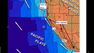 Geologic History of Southern Californiamov [upl. by Mayce]