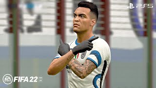 FIFA 22  AC Milan vs Inter Milan  Serie A 2223 Full Match at San Siro  PS5 Gameplay  4K [upl. by Aicirtam120]