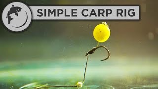 The EASIEST Carp Fishing rig to tie [upl. by Aikmat]