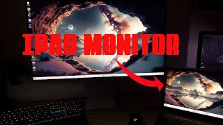 How To Use iPad As Monitor For Windows Computer FREE [upl. by Liemaj]