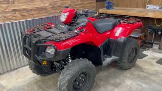 2023 Honda Foreman Rubicon 4x4 EPS 520 with DCT Review [upl. by Ramedlaw818]