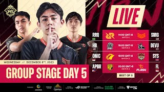 LIVE  DAY 5  M5 World Championship Group Stage  ENG [upl. by Yaya]