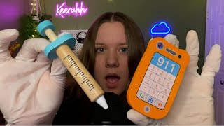 ASMR Fast 5 Minute Cranial Nerve Exam 👩‍⚕️ bonus minute for cool people [upl. by Dott]