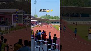 100M😱⚡fastest 100k 100 sprinting sprinter running hardwork million trackandfield explore [upl. by Allana]