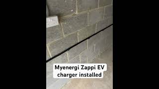 Myenergi Zappi EV charger installed evcharger evchargers [upl. by Penoyer]