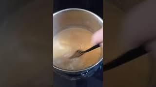 Butterscotch Pudding Making JellO Pudding [upl. by Pressey485]