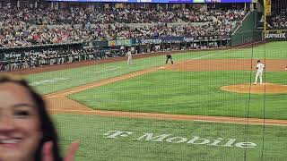 Texas Rangers Jack Leiter vs NY Yankees Juan Soto 1st AB 9224 [upl. by Hahseram]