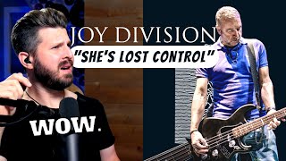 Bass Teacher REACTS to JOY DIVISION  quotShes Lost Controlquot  and its a heavy one [upl. by Singhal536]