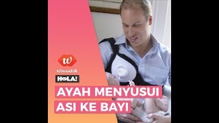 Ayah Menyusui ASI ke Bayi [upl. by Neemsaj]