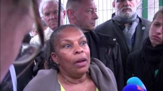 Evasion de Rédoine Faïd  réaction de Chrstine Taubira [upl. by Ecnarrot134]