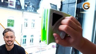 WTFGadget aus China In Sekundenschnelle Fenster putzen [upl. by Enelak]