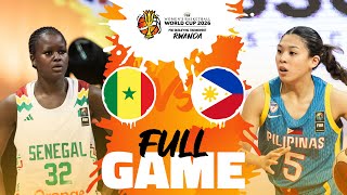 Senegal v Philippines  Full Basketball Game  FIBAWWC 2026 PreQualifying Tournament [upl. by Aliakim459]