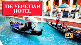 4K Walking Tour of The Venetian Las Vegas  Explore Luxury on the Strip [upl. by Ycniuqed927]