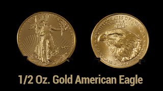 Half Oz Gold American Eagle [upl. by Ytsim392]