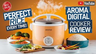 AROMA Digital Rice Cooker Review  Best Affordable Multi Cooker for Perfect Rice and Grains [upl. by Stubstad]