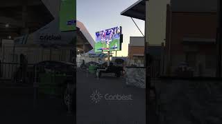 Canbest——TRAILER LED Mobile LED Advertising Bilboards leddisplay ledscreen ledoutdoor [upl. by Enitsuj]