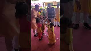 Chote bacho ka pahadi dhol mai dancehaldi wedding function [upl. by Namlak]