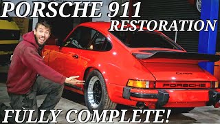 Classic Porsche 911 FULLY RESTORED Finally Painted amp Back On The Road [upl. by Yborian]