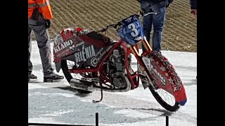 Eisspeedway im Februar 2020 in Berlin [upl. by Calendre]