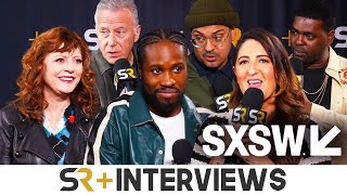 Susan Sarandon Shameik Moore amp The Gutter Team Discuss Sports Comedy And 90s Influences SXSW [upl. by Broeder]