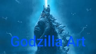 Godzilla art I made [upl. by Lorac]