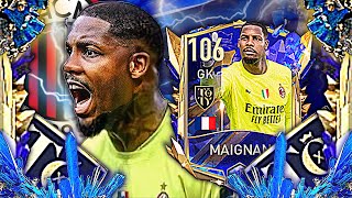 GOOD GK 106 MIKE MAIGNAN REVIEW TEAM OF THE YEAR  FIFA MOBILE 22 [upl. by Oyek]