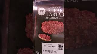 steak tartar Mercadona [upl. by Sirah]