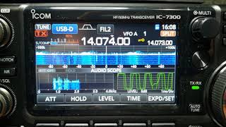 New ICOM IC7300 FT8 [upl. by Henry542]