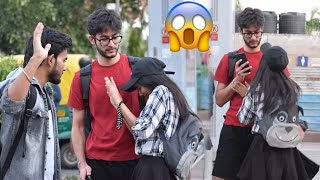 Accidentally Hugged By Scarying Boy’s 😜 Op Reactions🔥 Ritika Prank [upl. by Klina812]