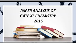 GATE XL Chemistry 2015 Paper Discussion  Solved PYQs GATE XL Chemistry  GurMantra [upl. by Nhguavaj388]