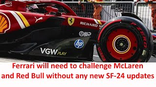 Ferrari ends updates for SF24 despite battle for Constructors’ title and goes allin on 2025 F1 car [upl. by Enylorac]