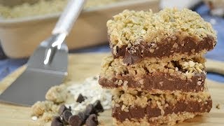 No Bake Chocolate Oat Bars Recipe  RadaCutlerycom [upl. by Hseyaj]