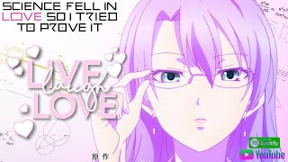 science fell in love so i tried to prove it SONG HINDI OPINION SONG anime Hindi Dub [upl. by Keele826]