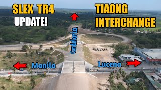 SLEX TR4 TIAONG INTERCHANGE ON GOING CONSTRUCTION UPDATE [upl. by Mick558]