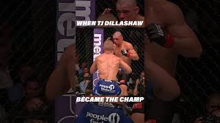 When TJ Dillashaw Became UFC Bantamweight Champ mma ufc [upl. by Cath]