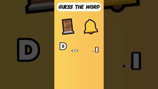 Guess the Word by Emoji 🤔  Emoji Quiz [upl. by Gottfried]